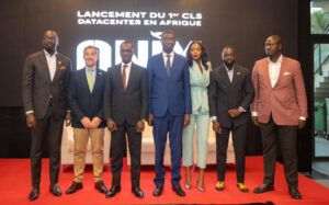 Onix owners and Minister of Technology at launch of Data Centre in Dakar